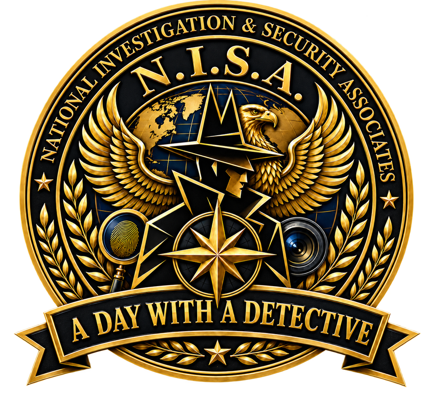 A Day With A Detective — N.I.S.A. seal